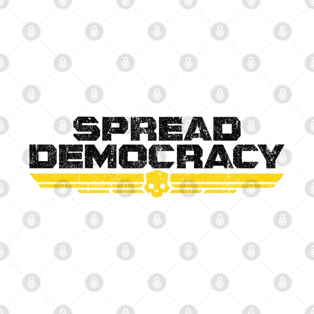 Spread Democracy (Variant) by huckblade