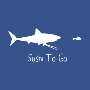 Sushi To Go - Shark Chasing Minnow T-Shirt