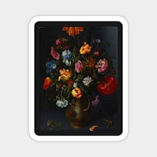 A Vase with Flowers Magnet