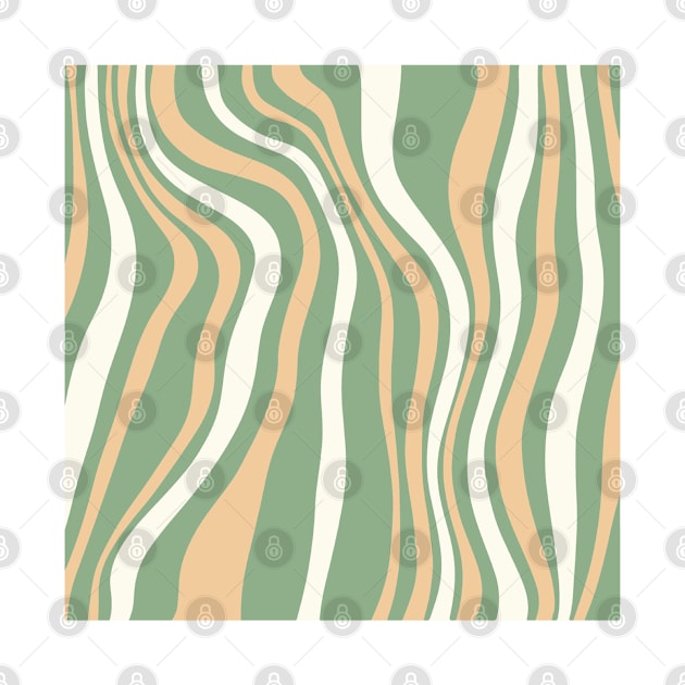 70's groovy wavy pattern by maryamazhar7654