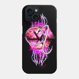 Leo Zodiac - Pink Abstract Phone Case