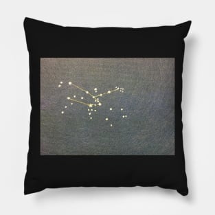 The Constellation of Taurus Pillow