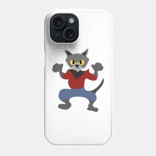 Meow_Funny Cat Phone Case