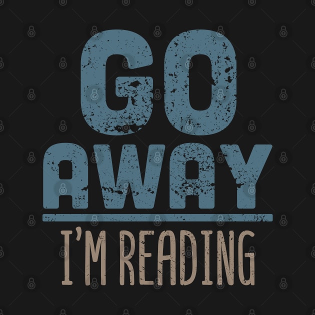 Go Away I'm Reading by Commykaze