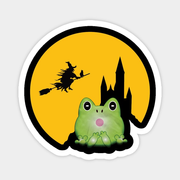 Kids Halloween Magnet by outrigger