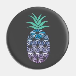 Spaceship Pineapple Pin