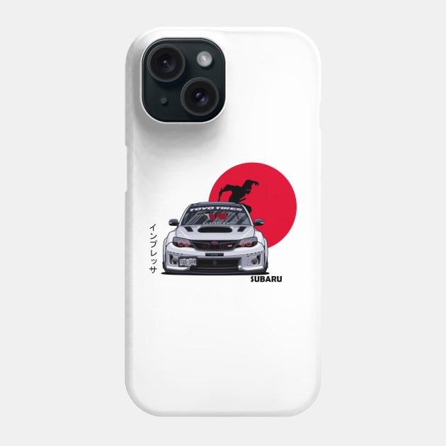 Impreza WRX STI, JDM Phone Case by T-JD