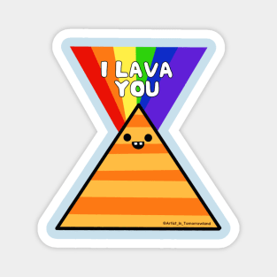 I lava you Magnet