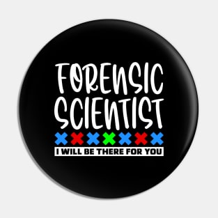 Forensic Scientist Pin