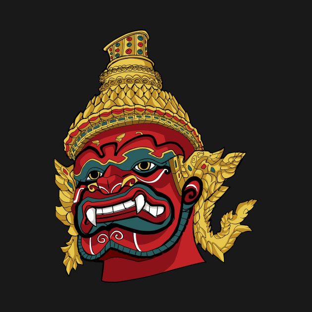 Thai Demon Red by Malchev