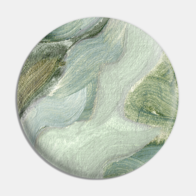 Mint Green Abstract Art Abstract Pin TeePublic