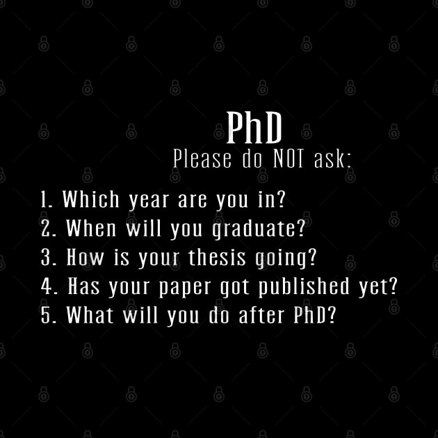 Funny Phd saying by Shop-now-4-U 