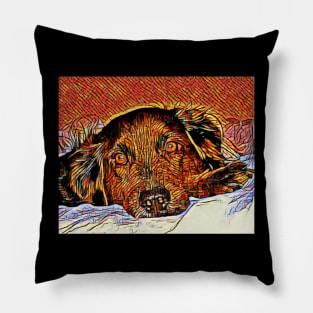 amore di cane Pillow