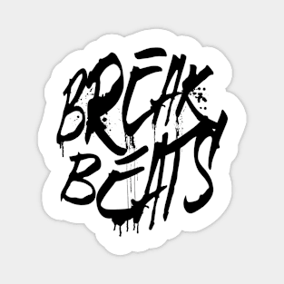 BREAKBEAT  - Spray Signature (black) Magnet