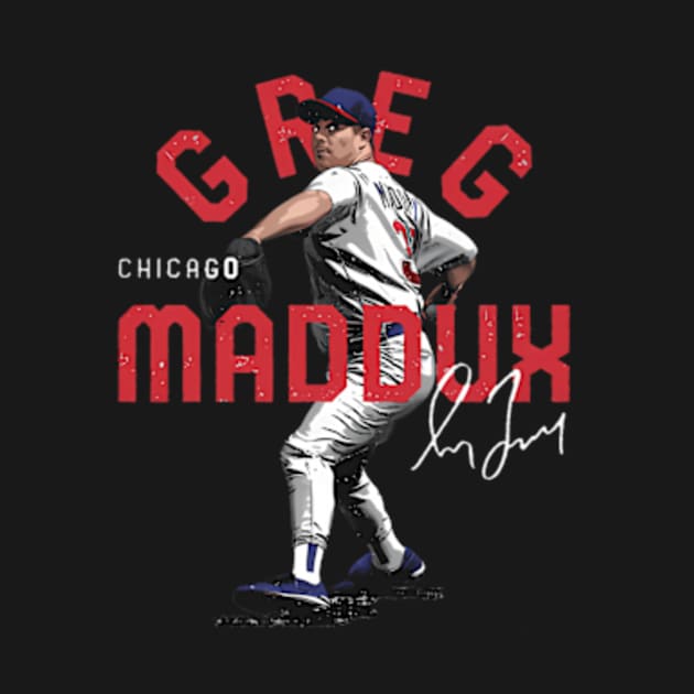 Greg Maddux Chicago Arc by caravalo