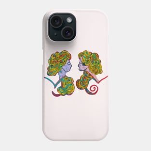 Gemini Zodiac sign Phone Case