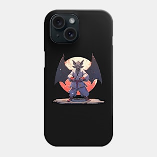 Kawaii Style Karate Master Bat Phone Case