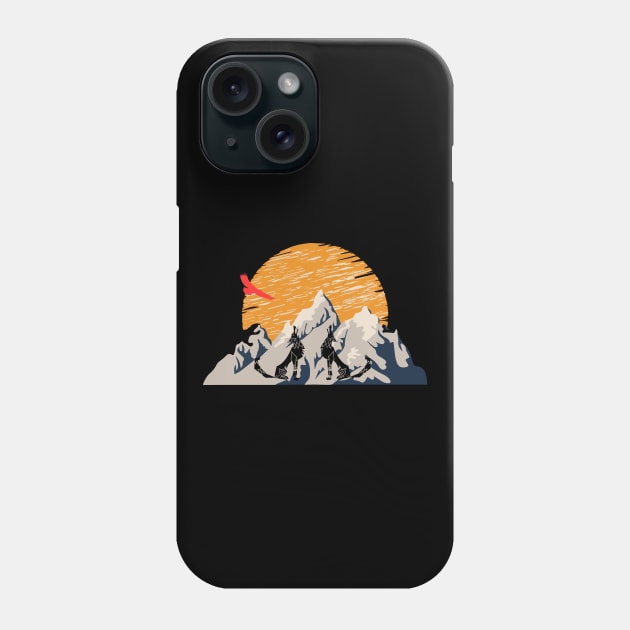 Wolf Moon Phone Case by Imutobi