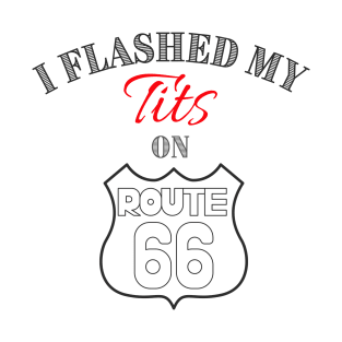 I Flashed My Tits On Route 66 T-Shirt
