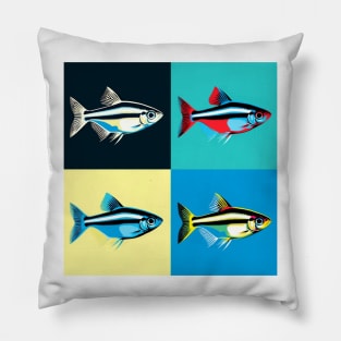 Glowlight Tetra - Cool Tropical Fish Pillow