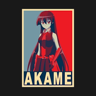 Akame Poster - akame ga kill T-Shirt