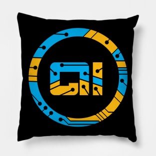 Artificial Intelligence Symbol Pillow