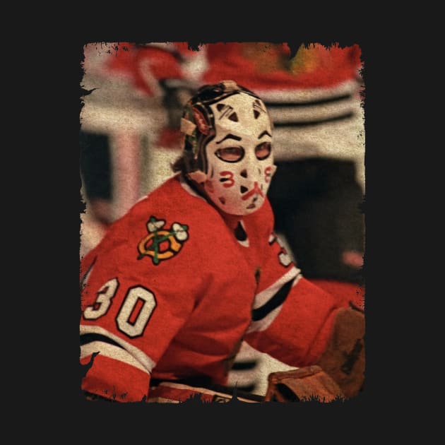 Murray Bannerman - Chicago Blackhawks, 1980 by Momogi Project