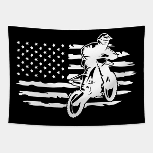 American Dirt Bike Tapestry