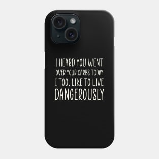 Diet Meme Sarcastic Weightloss Fasting Gym Workout Fitness Phone Case