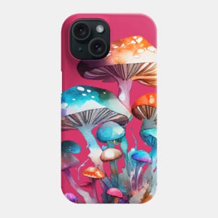 Magic mushrooms group Phone Case