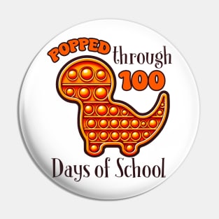 popped through 100 days of school Pin