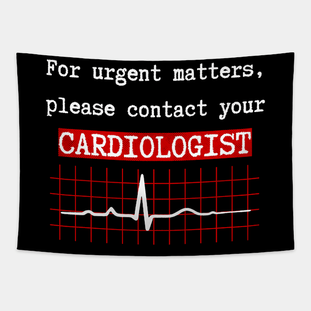 Cardiology Tapestry by GR-ART