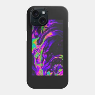 Neon Galaxy Pattern Phone Case