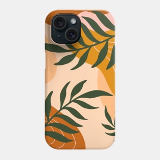 Abstract Botanical Art Phone Case