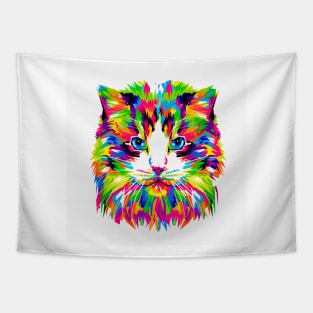 cat mask Tapestry