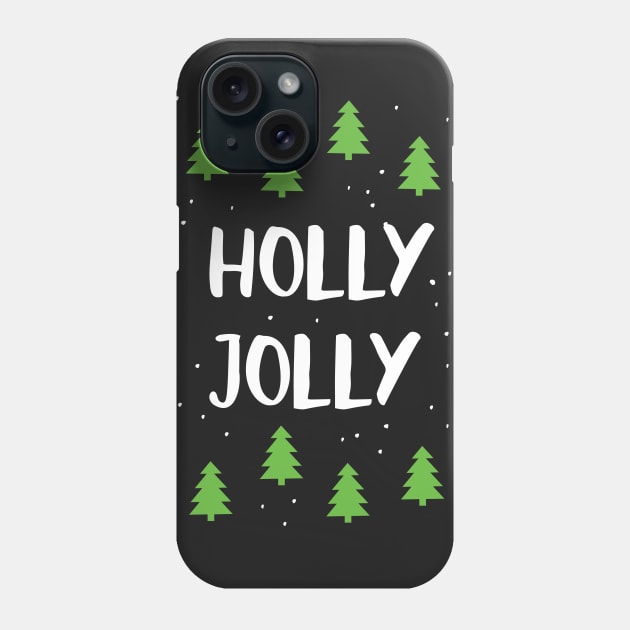 Holly Jolly Phone Case by amitsurti
