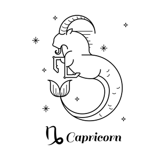 Capricorn symbol, Capricorn sign T-Shirt