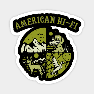 AMERICAN HI-FI BAND Magnet