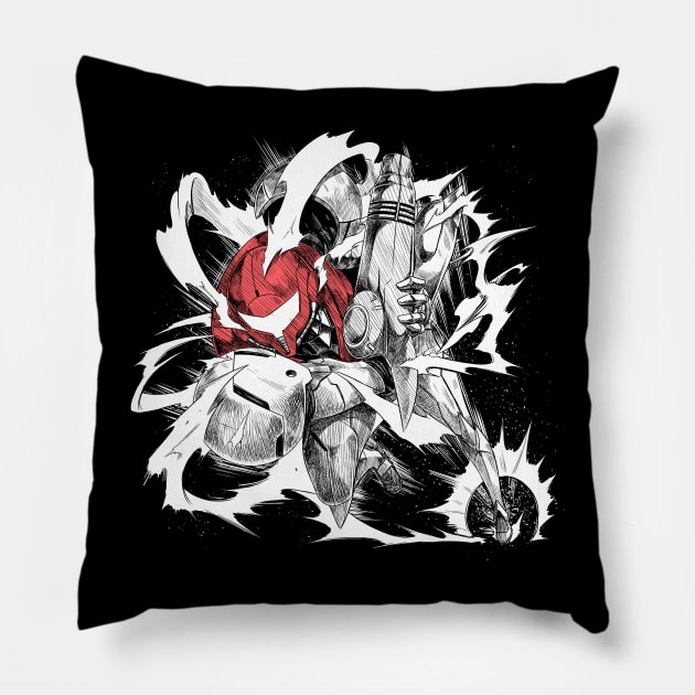 speed booster Pillow by CoinboxTees