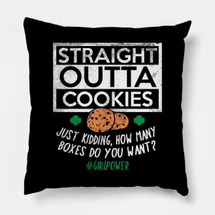 Straight Outta Cookies Pillow