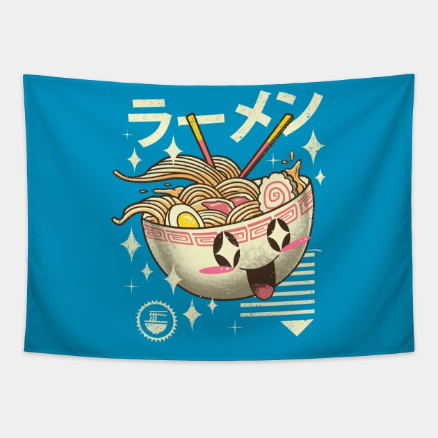 Kawaii Ramen Kawaii Tapestry TeePublic