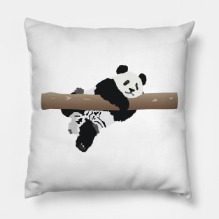 Climbing Panda Pillow