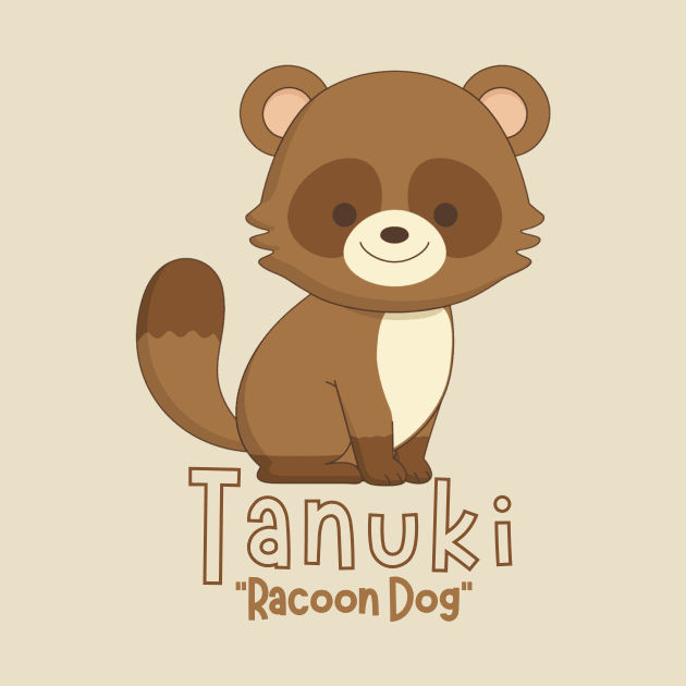 Sweet Tanuki by WearablePSA