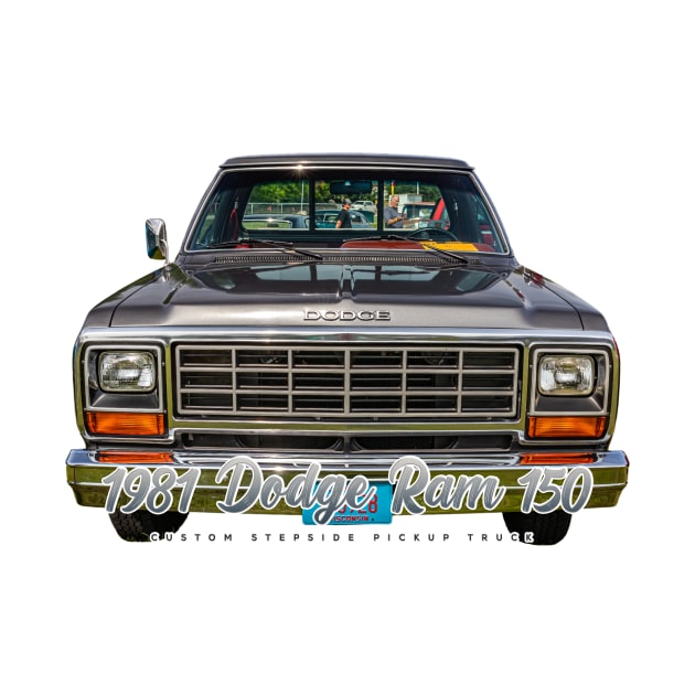 1981 Dodge Ram 150 Custom Stepside Pickup Truck by Gestalt Imagery