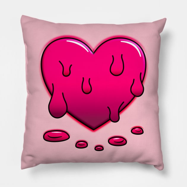 Gushy Love Pillow by BoonieDunes