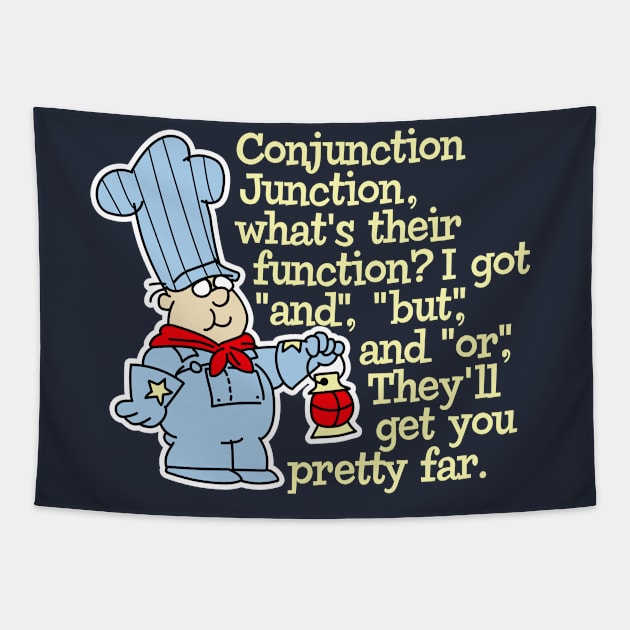 Conjunction Junction Conductor Lyrics Tapestry by Alema Art