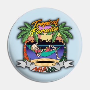 Tropical Paradise Pin