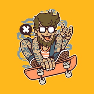 Hipster air skater T-Shirt