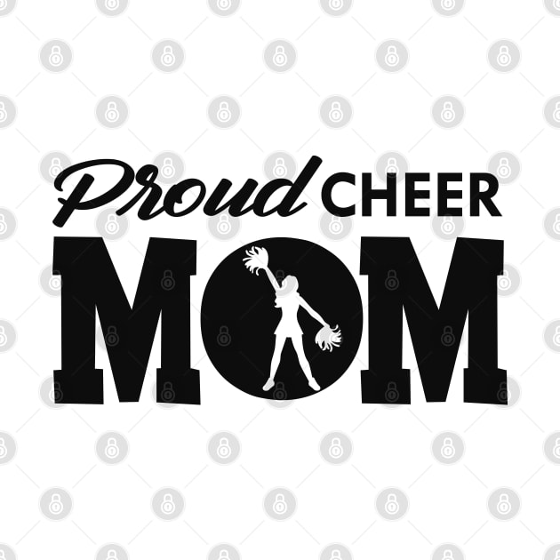 Proud Cheer Mom by KC Happy Shop