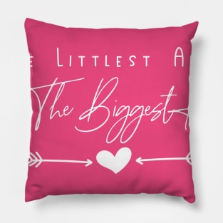 The Littlest Arms Give the Biggest Hugs Pillow